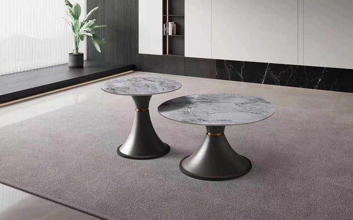 AURA CERAMIC COFFEE TABLE SET - Style HeavenAURA CERAMIC COFFEE TABLE SETfurnitureStyle HeavenStyle HeavenAURA - SET - G5061028325549Grey