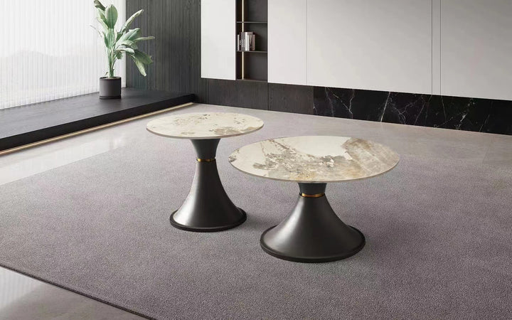 AURA CERAMIC COFFEE TABLE SET - Style HeavenAURA CERAMIC COFFEE TABLE SETfurnitureStyle HeavenStyle HeavenAURA - SET - W5061028325518White