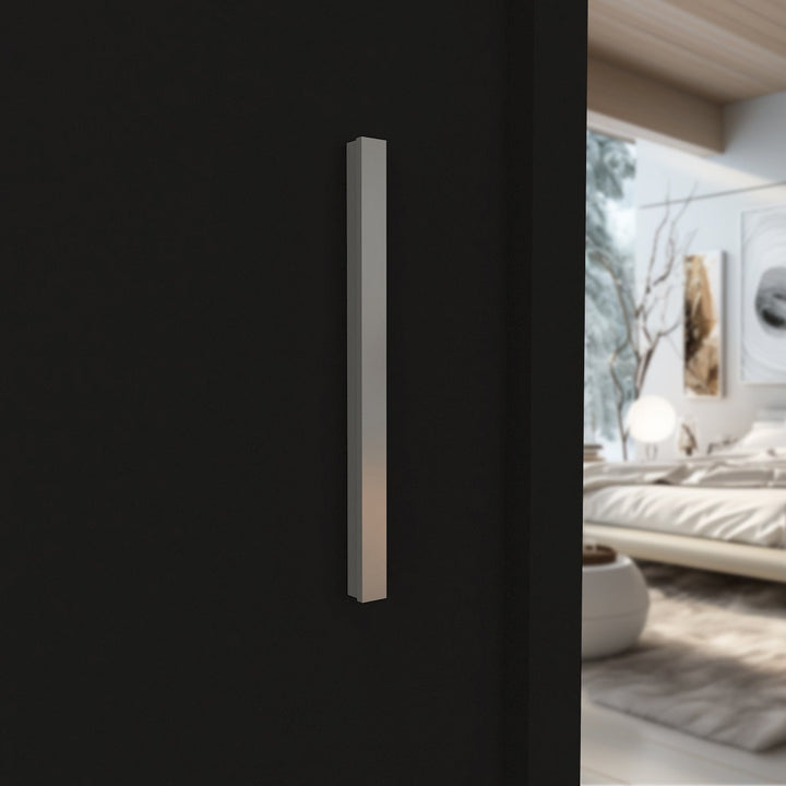 CHICAGO 2&3 Sliding Doors WARDROBE in Matt Finish 7 Sizes & 4 Colours - Style HeavenCHICAGO 2&3 Sliding Doors WARDROBE in Matt Finish 7 Sizes & 4 ColoursWARDROBESStyle HeavenStyle HeavenCHICAGO90B506102832138190cm