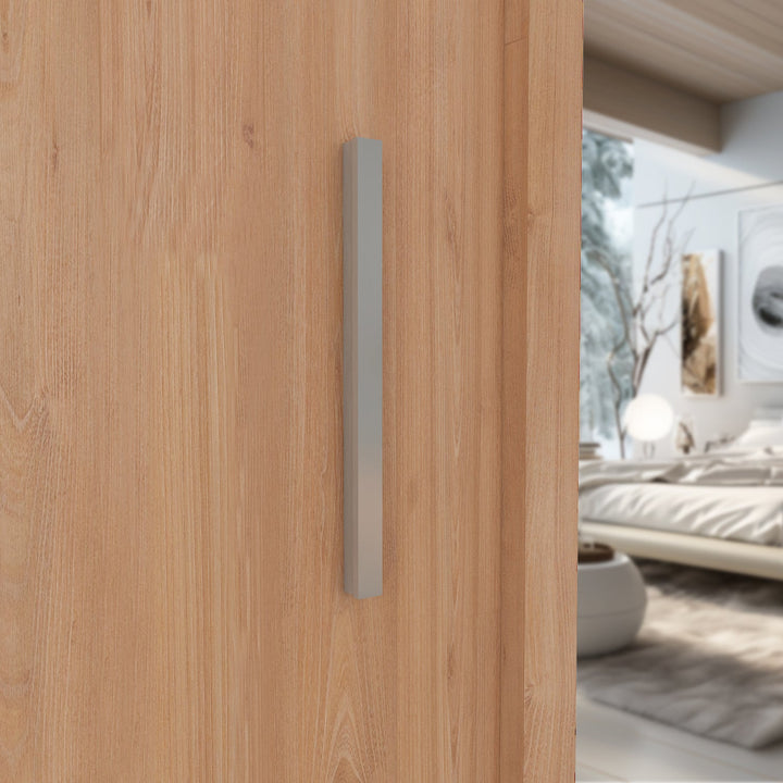 CHICAGO 2&3 Sliding Doors WARDROBE in Matt Finish 7 Sizes & 4 Colours - Style HeavenCHICAGO 2&3 Sliding Doors WARDROBE in Matt Finish 7 Sizes & 4 ColoursWARDROBESStyle HeavenStyle HeavenCHICAGO90OAK506102832140490cm