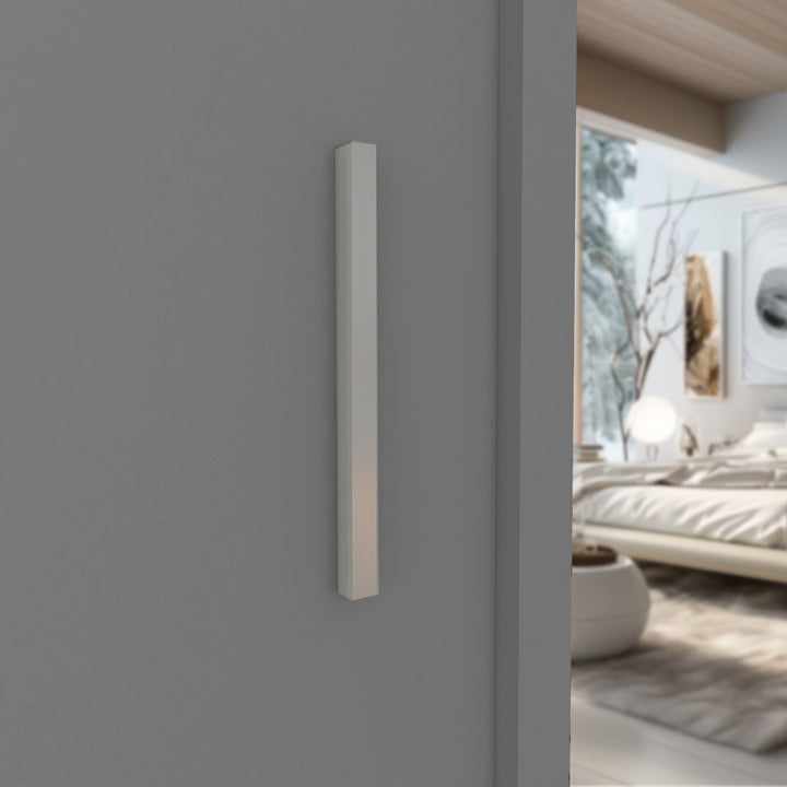 CHICAGO 2&3 Sliding Doors WARDROBE in Matt Finish 7 Sizes & 4 Colours - Style HeavenCHICAGO 2&3 Sliding Doors WARDROBE in Matt Finish 7 Sizes & 4 ColoursWARDROBESStyle HeavenStyle HeavenCHICAGO90G506102832139890cm