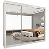 CHICAGO 2&3 Sliding Doors WARDROBE in Matt Finish 7 Sizes & 4 Colours - Style HeavenCHICAGO 2&3 Sliding Doors WARDROBE in Matt Finish 7 Sizes & 4 ColoursWARDROBESStyle HeavenStyle HeavenCHICAGO250W5061028321619250cm