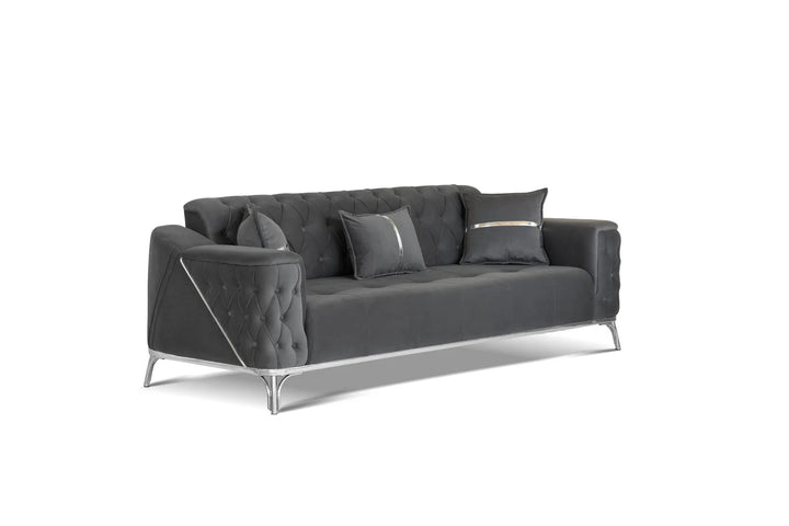 JASMINE SOFA BED VELVET - Style HeavenJASMINE SOFA BED VELVETsofa BedsStyle HeavenStyle HeavenJAS - 3+2 - CR50610283234463+2 Seater