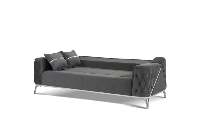 JASMINE SOFA BED VELVET - Style HeavenJASMINE SOFA BED VELVETsofa BedsStyle HeavenStyle HeavenJAS - 3+2 - CR50610283234463+2 Seater