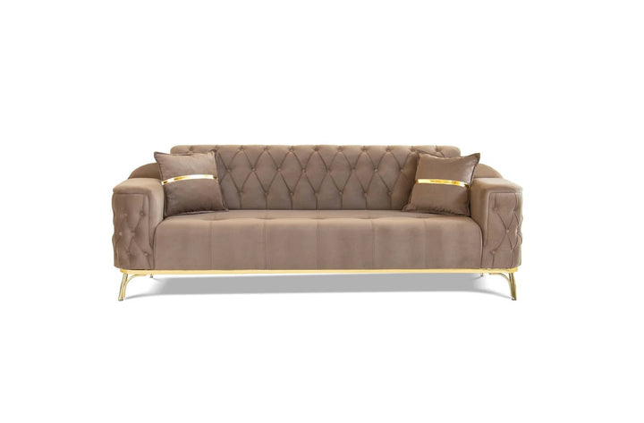 JASMINE SOFA BED VELVET - Style HeavenJASMINE SOFA BED VELVETsofa BedsStyle HeavenStyle HeavenJAS - 3+2 - BR50610283233473+2 Seater