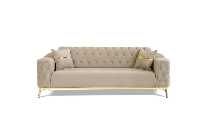 JASMINE SOFA BED VELVET - Style HeavenJASMINE SOFA BED VELVETsofa BedsStyle HeavenStyle HeavenJAS - 3+2 - CR50610283234463+2 Seater
