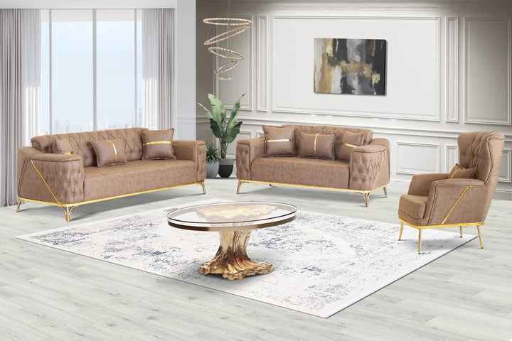 Jasmine Sofa Suede - Style HeavenJasmine Sofa Suedesofa BedsStyle HeavenStyle HeavenJAS - 3+2 - SUE - BR50610283235453+2 Seater