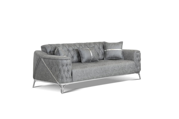 Jasmine Sofa Suede - Style HeavenJasmine Sofa Suedesofa BedsStyle HeavenStyle HeavenJAS - 3+2 - SUE - BR50610283235453+2 Seater