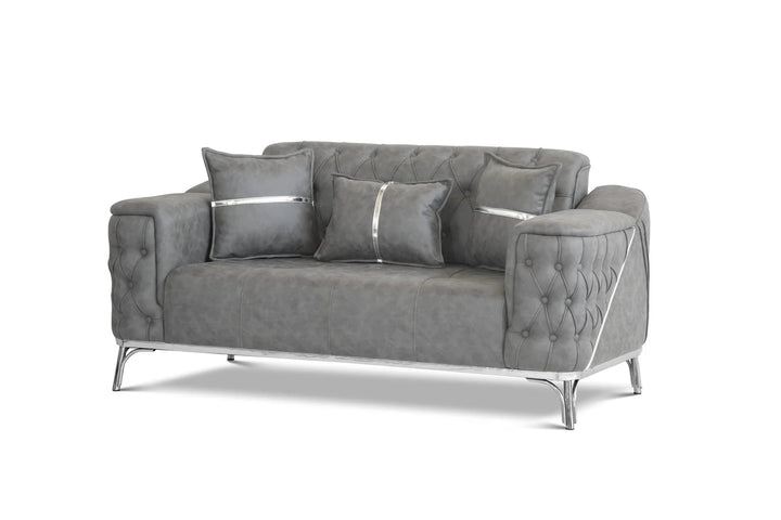 Jasmine Sofa Suede - Style HeavenJasmine Sofa Suedesofa BedsStyle HeavenStyle HeavenJAS - 3+2 - SUE - BR50610283235453+2 Seater