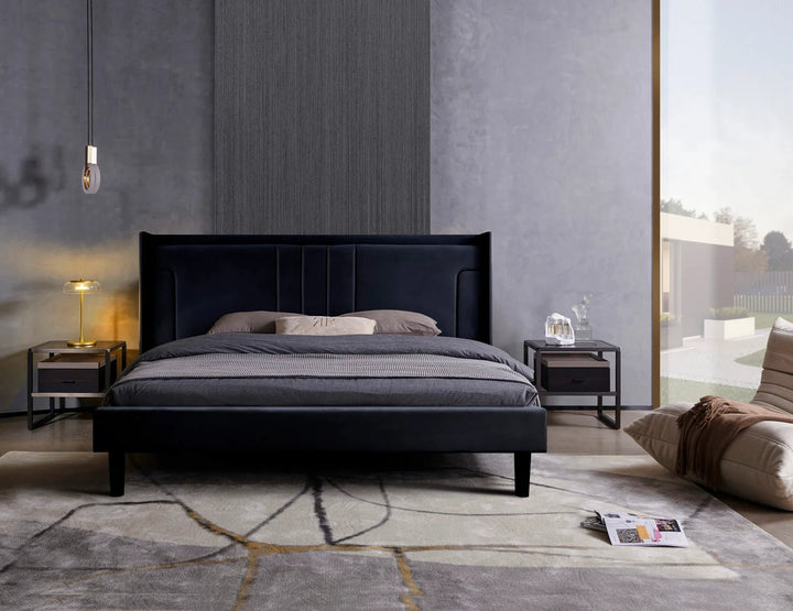 Lara Velvet Double/King Bed - Style HeavenLara Velvet Double/King BedBedsStyle HeavenStyle HeavenLARA - BL - D5061028324894Double