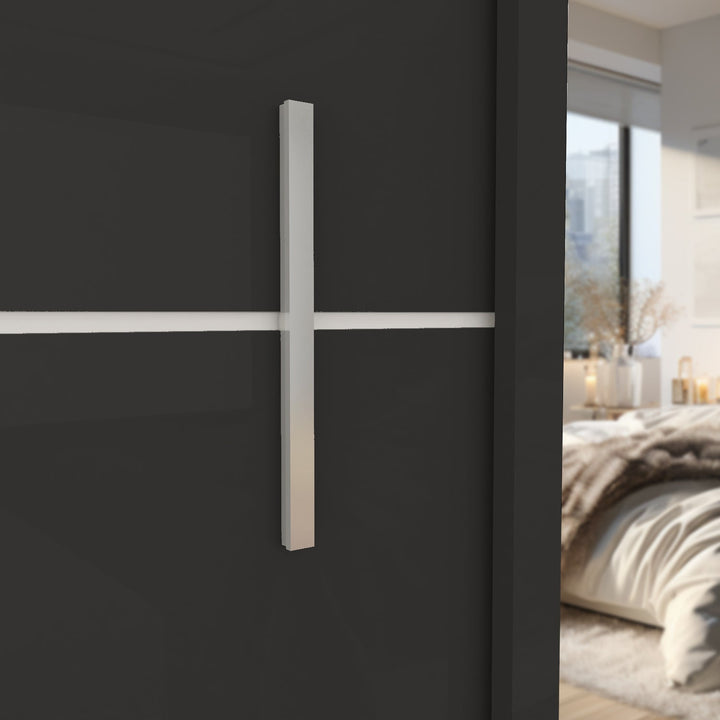 LISBON 2&3 Sliding Doors WARDROBE in Matt Finish 5 Sizes & 3 Colours - Style HeavenLISBON 2&3 Sliding Doors WARDROBE in Matt Finish 5 Sizes & 3 ColoursWARDROBESStyle HeavenStyle HeavenLISBON120B5061028321701120cm