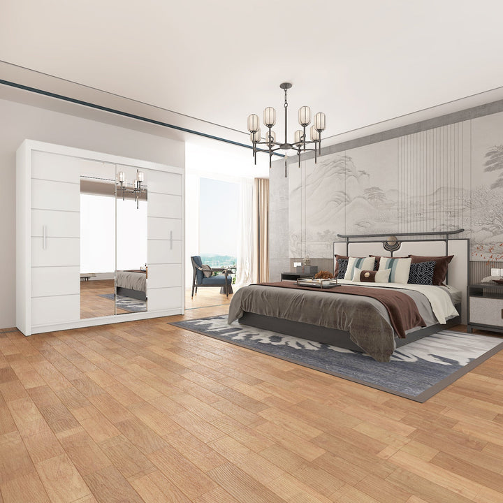 LISBON 2&3 Sliding Doors WARDROBE in Matt Finish 5 Sizes & 3 Colours - Style HeavenLISBON 2&3 Sliding Doors WARDROBE in Matt Finish 5 Sizes & 3 ColoursWARDROBESStyle HeavenStyle HeavenLISSKU120W5061028321657120cm