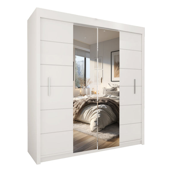LISBON 2&3 Sliding Doors WARDROBE in Matt Finish 5 Sizes & 3 Colours - Style HeavenLISBON 2&3 Sliding Doors WARDROBE in Matt Finish 5 Sizes & 3 ColoursWARDROBESStyle HeavenStyle HeavenLISSKU120W5061028321657120cm