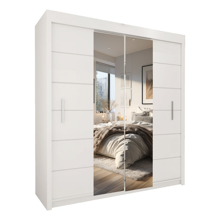 LISBON 2&3 Sliding Doors WARDROBE in Matt Finish 5 Sizes & 3 Colours - Style HeavenLISBON 2&3 Sliding Doors WARDROBE in Matt Finish 5 Sizes & 3 ColoursWARDROBESStyle HeavenStyle HeavenLISSKU120W5061028321657120cm