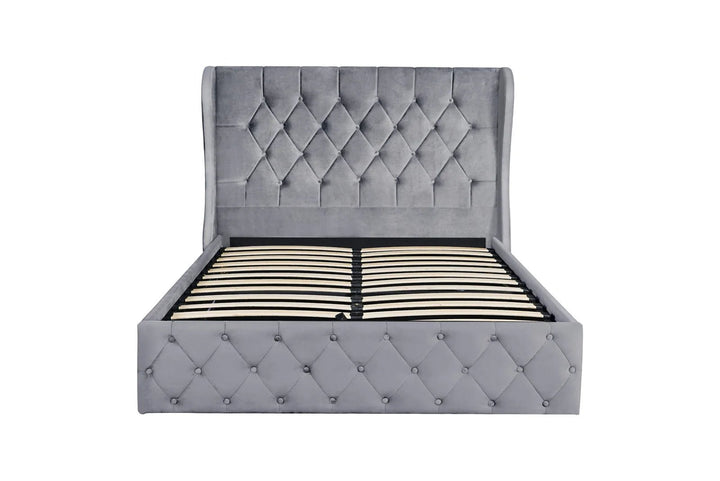 Lorena Velvet Storage Bed - Style HeavenLorena Velvet Storage BedfurnitureStyle HeavenStyle HeavenLOR - G - D5061028324818Double