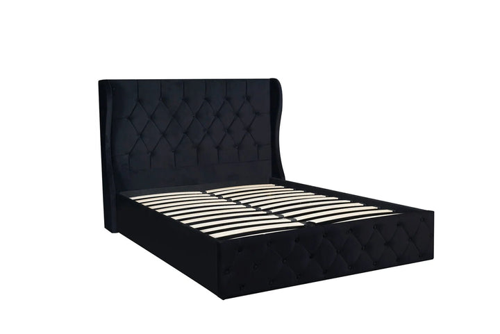 Lorena Velvet Storage Bed - Style HeavenLorena Velvet Storage BedfurnitureStyle HeavenStyle HeavenLOR - BL - K5061028324863King