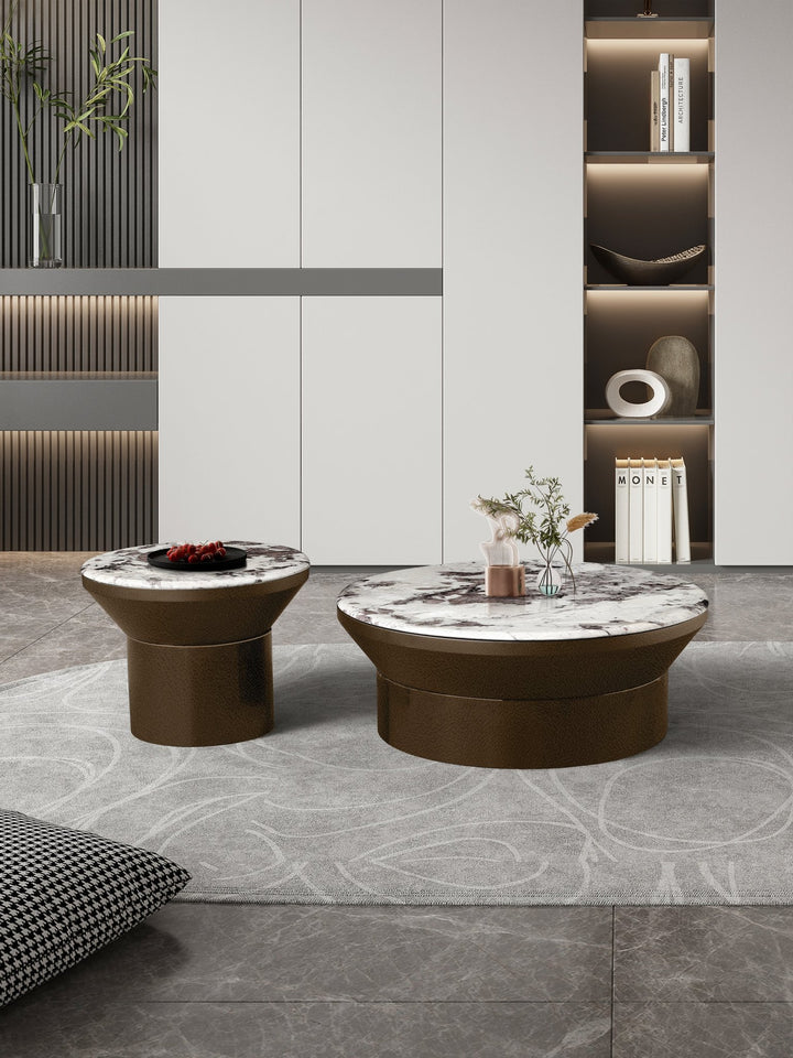 LUNA COFFEE TABLE SET - Style HeavenLUNA COFFEE TABLE SETfurnitureStyle HeavenStyle HeavenLUNA - W&BR5061028325563Brown