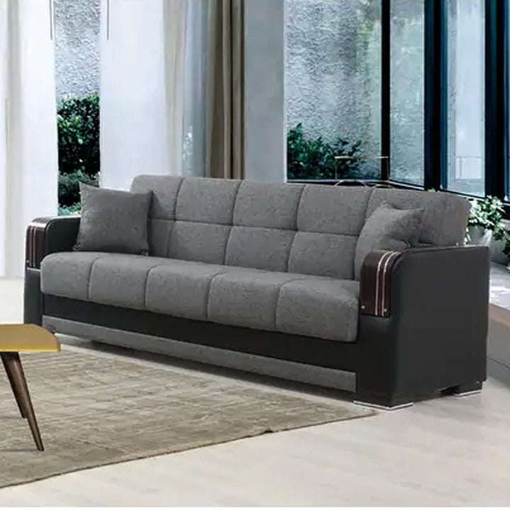 MALTA GREY SOFA BED - Style HeavenMALTA GREY SOFA BEDsofa BedsStyle HeavenStyle HeavenMALTAGREY3SEATER50610283229373 seater