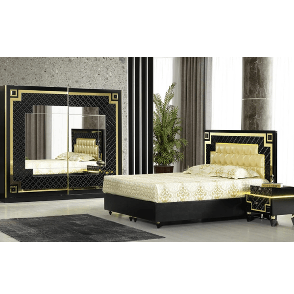 QUEEN BLACK BEDROOM SET - Style HeavenQUEEN BLACK BEDROOM SETBedroom setStyle HeavenStyle HeavenQUEENBLACKBEDSET5061028323149