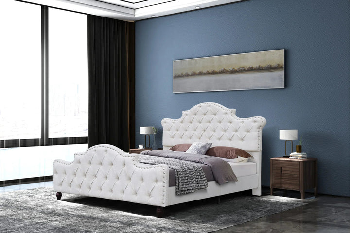 Sapphire Cotton Double/King Bed - Style HeavenSapphire Cotton Double/King BedBedsStyle HeavenStyle HeavenSAPP - CR - D5061028324948Double