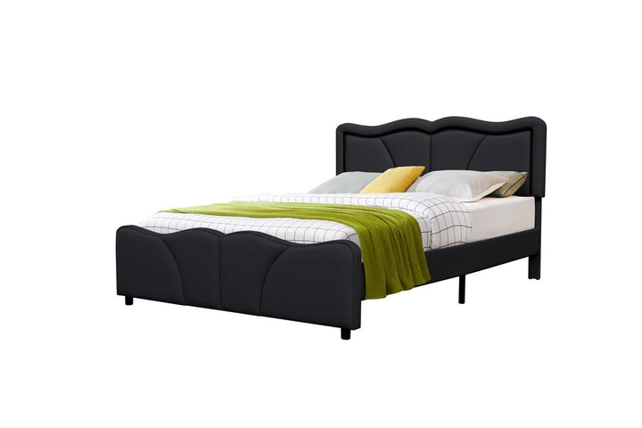 Serene Leather PU Double/King Bed - Style HeavenSerene Leather PU Double/King BedBedsStyle HeavenStyle HeavenSERE - BL - K5061028325020King
