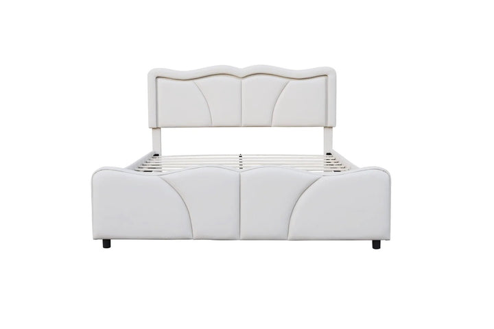 Serene Leather PU Double/King Bed - Style HeavenSerene Leather PU Double/King BedBedsStyle HeavenStyle HeavenSERE - CR - D5061028324986Double