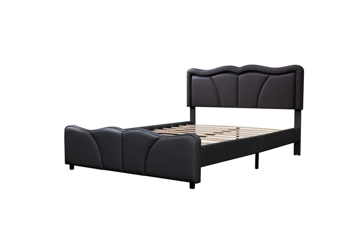 Serene Leather PU Double/King Bed - Style HeavenSerene Leather PU Double/King BedBedsStyle HeavenStyle HeavenSERE - BL - K5061028325020King