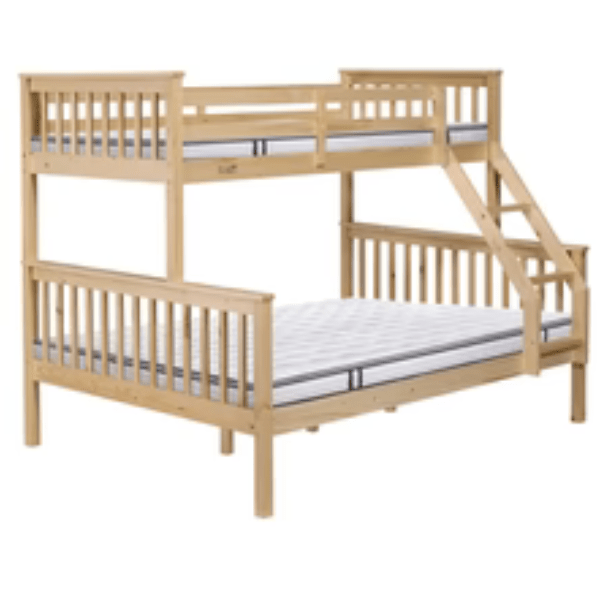 Solid Pine Tripple Bunk Bed - Style HeavenSolid Pine Tripple Bunk BedfurnitureStyle HeavenStyle HeavenWOOD - TRIPLE - G5061028325211Grey