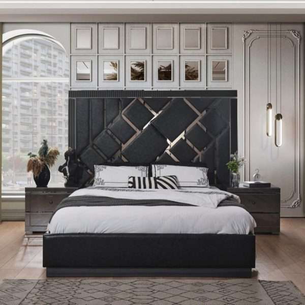 VENICE LUXURY BEDROOM SET - Style HeavenVENICE LUXURY BEDROOM SETBedroom setStyle HeavenStyle HeavenVENICEBLACKBEDSET5061028323125